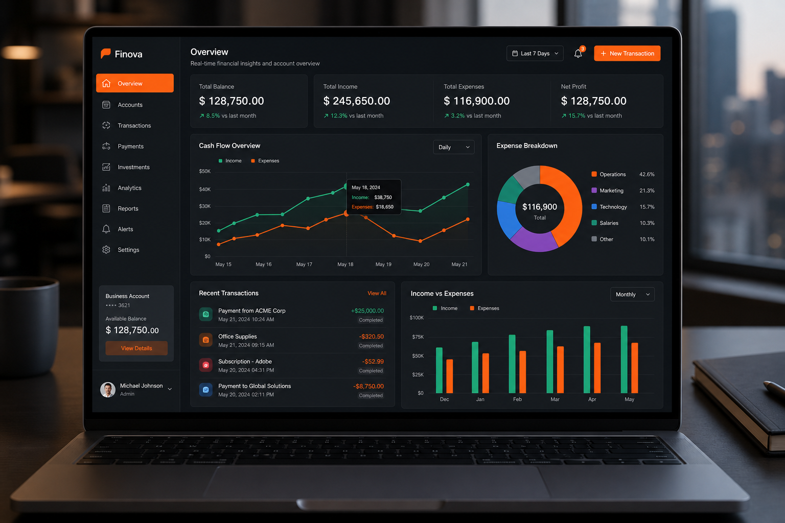 FinTrack Pro