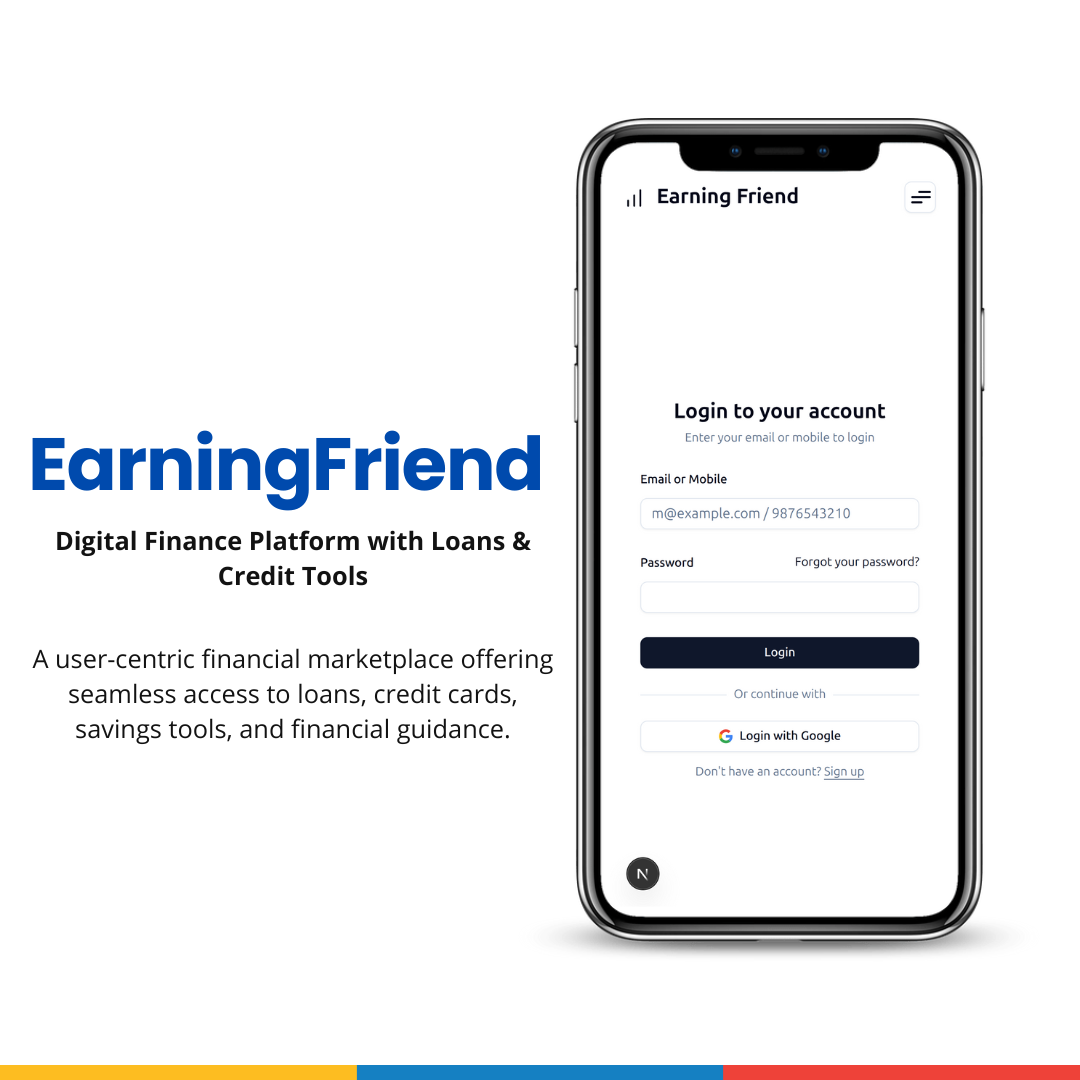Earningfriend – Fintech Marketplace