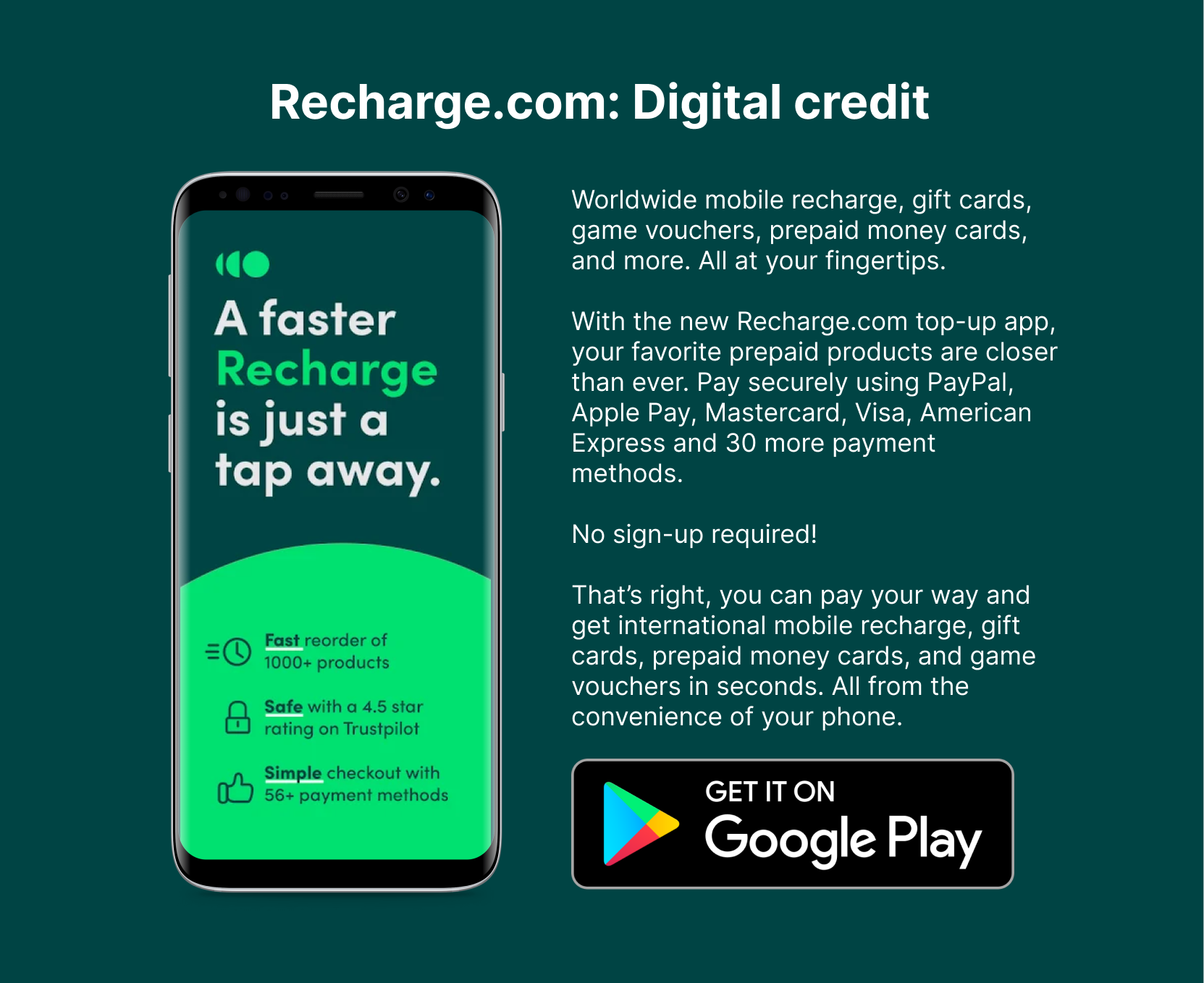 Recharge.com – Digital Recharge Platform