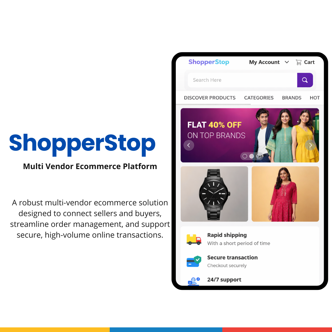 shopperStop – Online Shopping Platform
