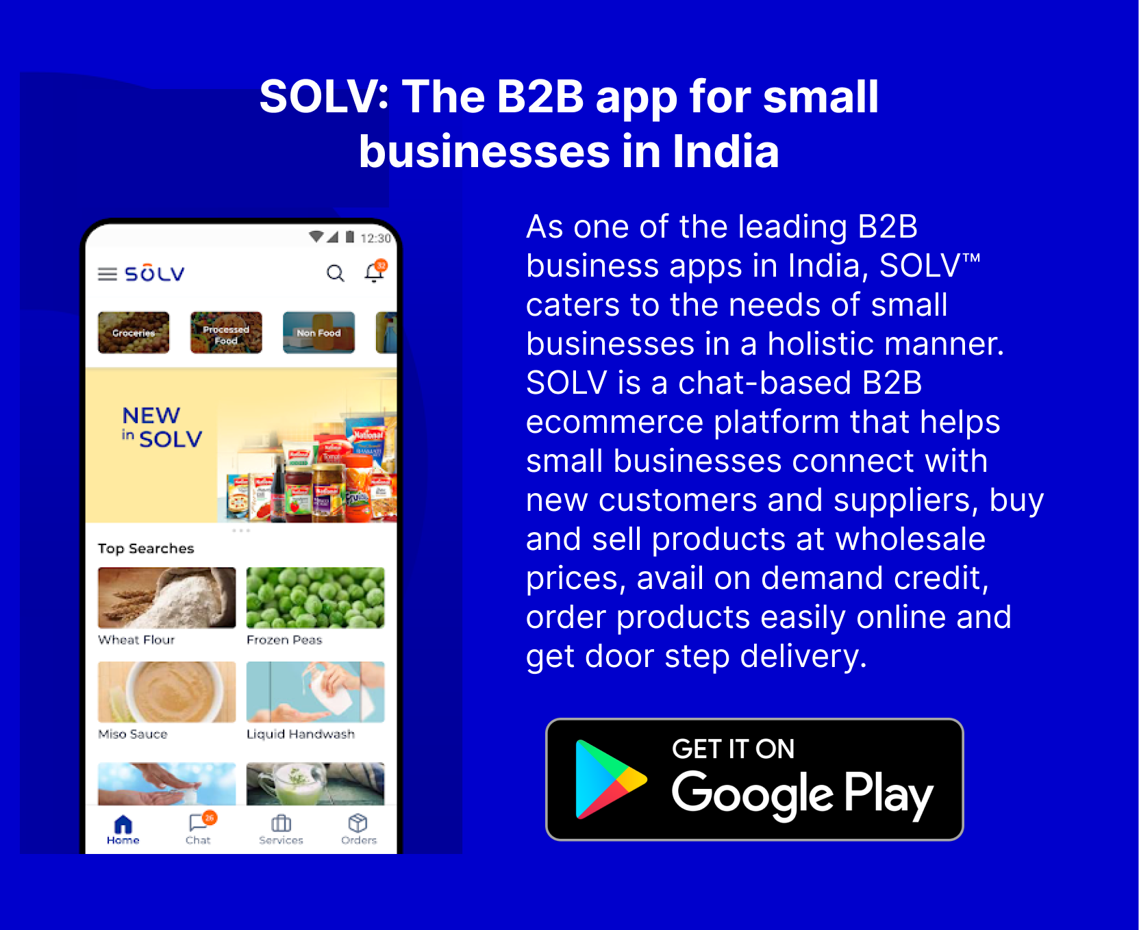 SOLV – B2B Commerce Platform for SMEs